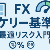 【初心者向け】FXのケリー基準とは？勝率とRRで決める最適リスク入門